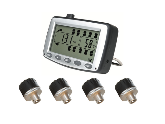 TALON 22. Monitors up to 22 wheels with 4 ALUMINUM CAP SENSORS