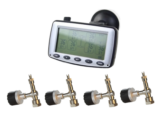 TALON 6 Moniteurs bimodes jusqu'à 6 roues avec 4 bouchons en aluminium / 4 adaptateurs de valve en T