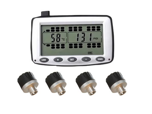 TALON X-TREME Monitors up to 38 wheels with 4 ALUMINUM CAP SENSORS